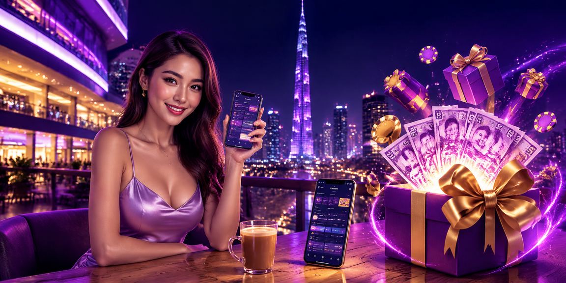 Pengguna Kuala Lumpur menggunakan aplikasi kasino untuk bermain slot di telefon pintar