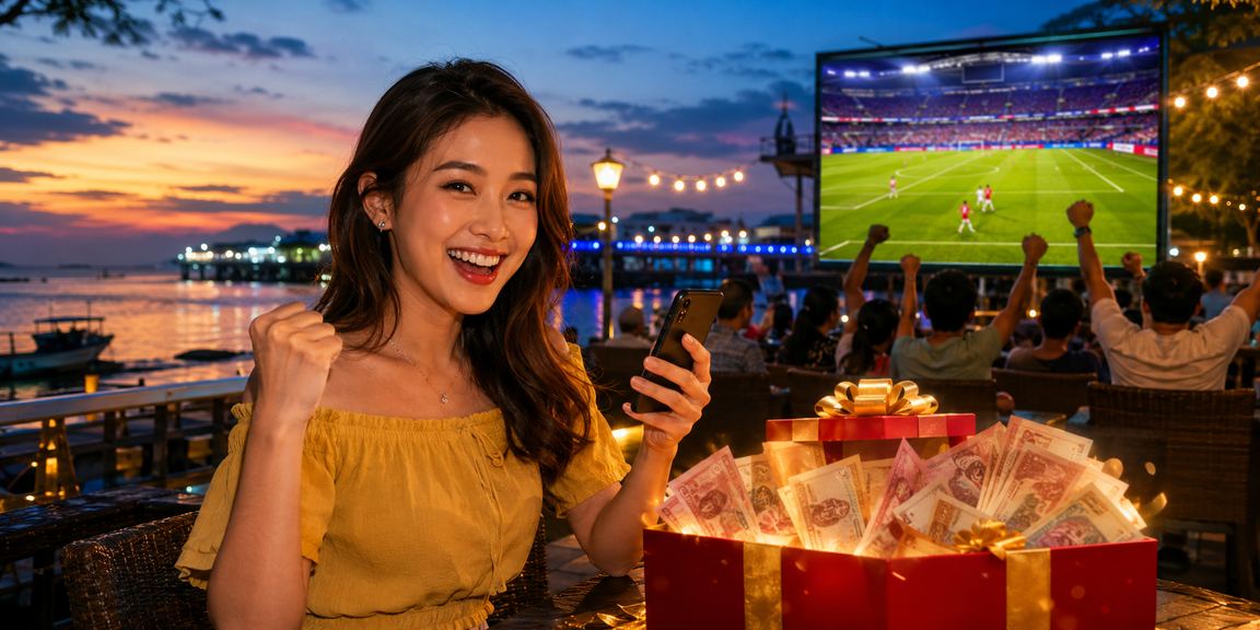 Peminat bola sepak Malaysia memasang taruhan di money88 semasa perlawanan langsung